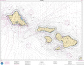 NOAA Nautical Chart 19340: Hawai'i to O'ahu